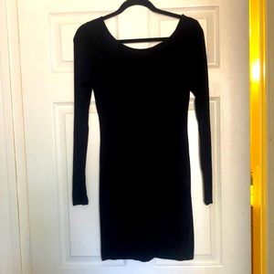 Black Body Con Long sleeve dress (forever 21)